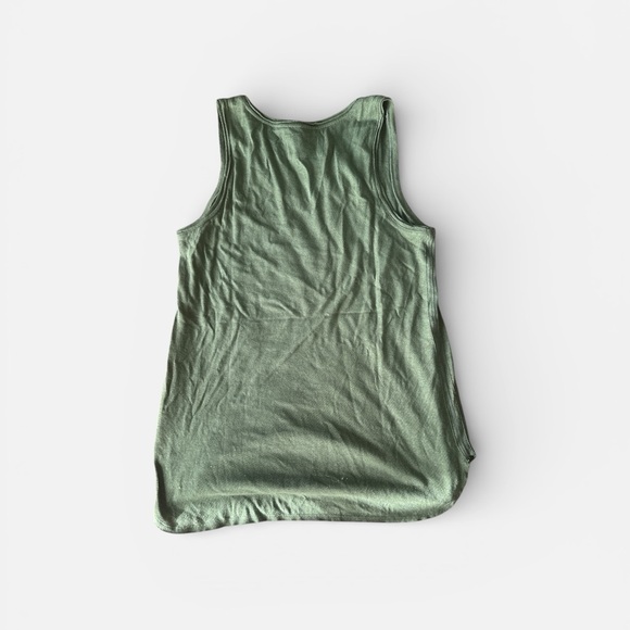 Anthropologie Olive Green Tank Top - Picture 2 of 3